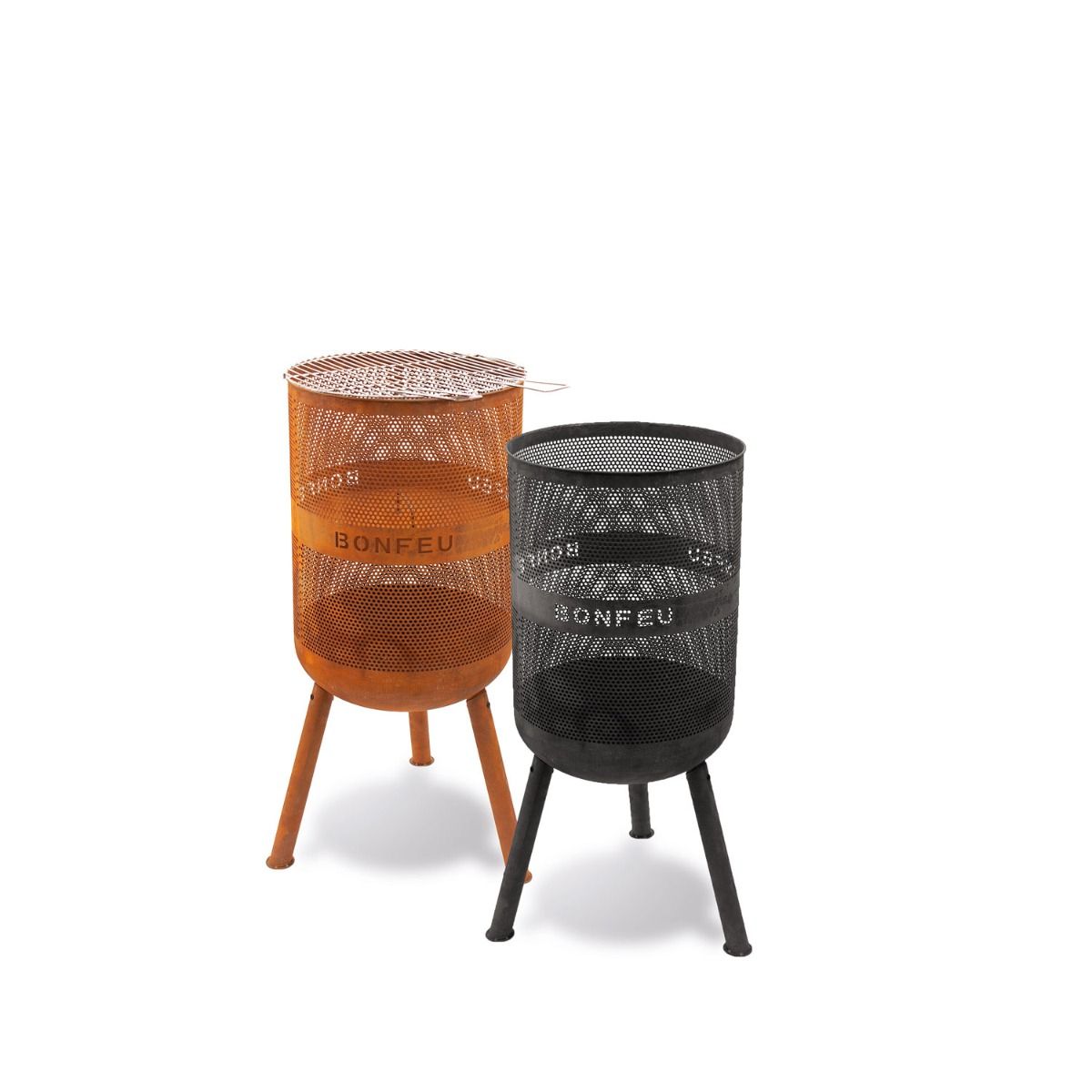 BonFeu BonVes 45 Rouille brasero panier