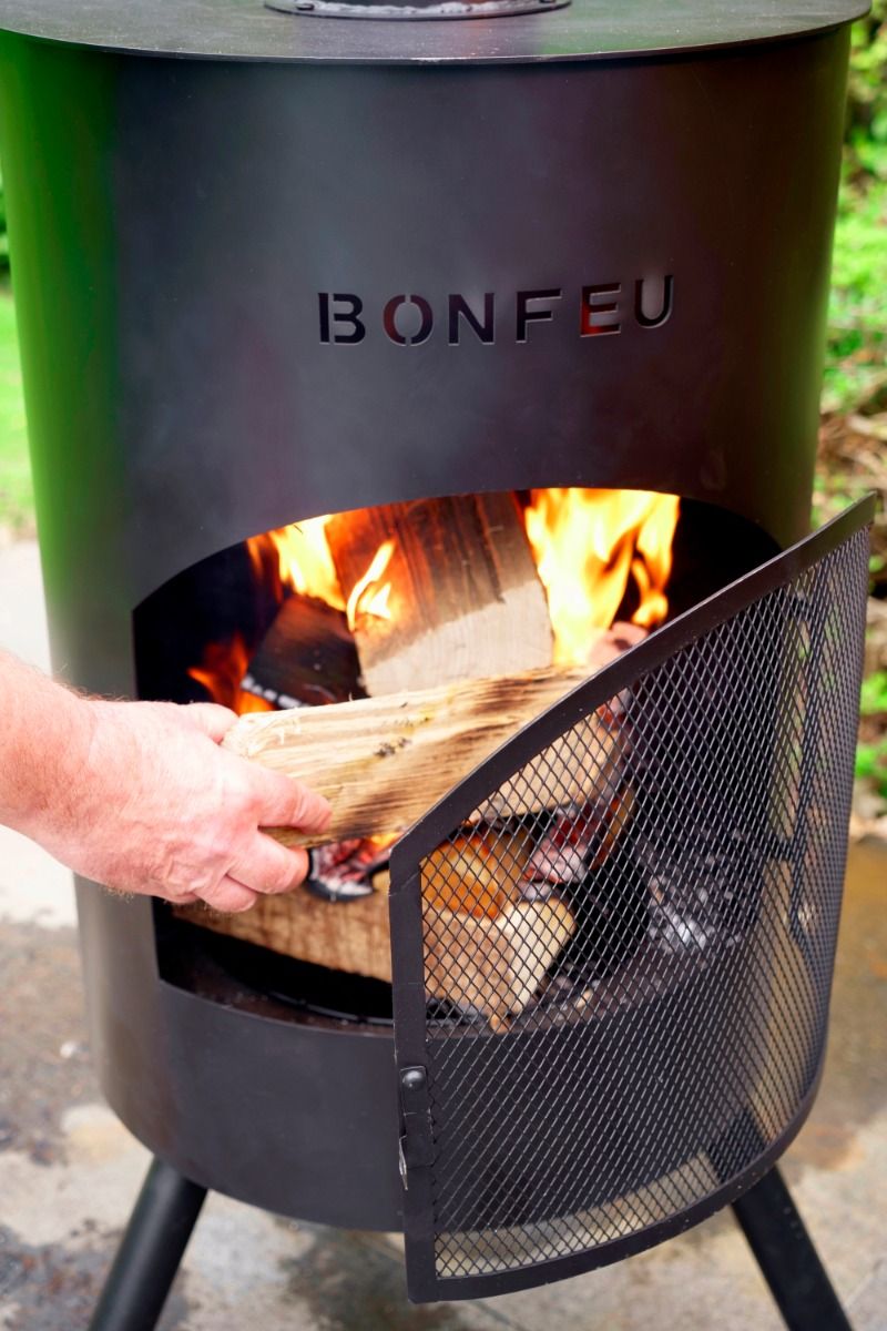Cheminée de jardin BonFeu BonTon 50 noir