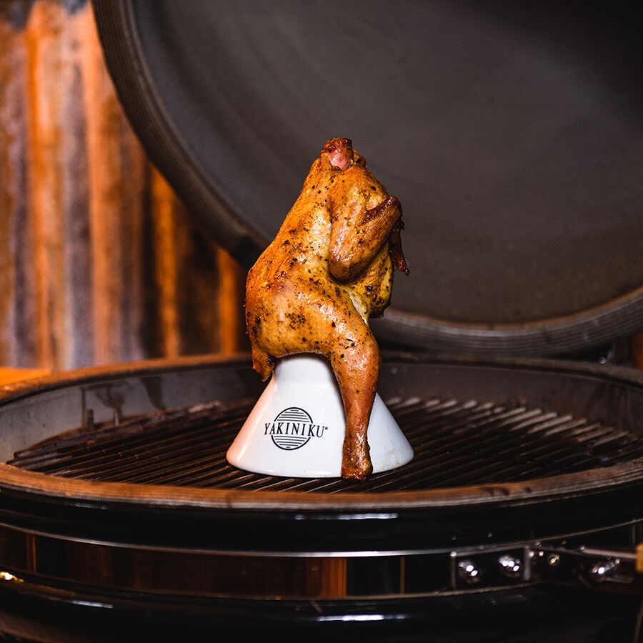 Support à poulet pour barbecue YAKINIKU