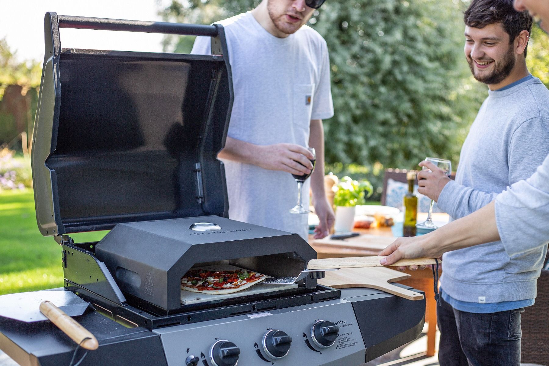 La Hacienda Firebox BBQ Four à Pizza (Noir)