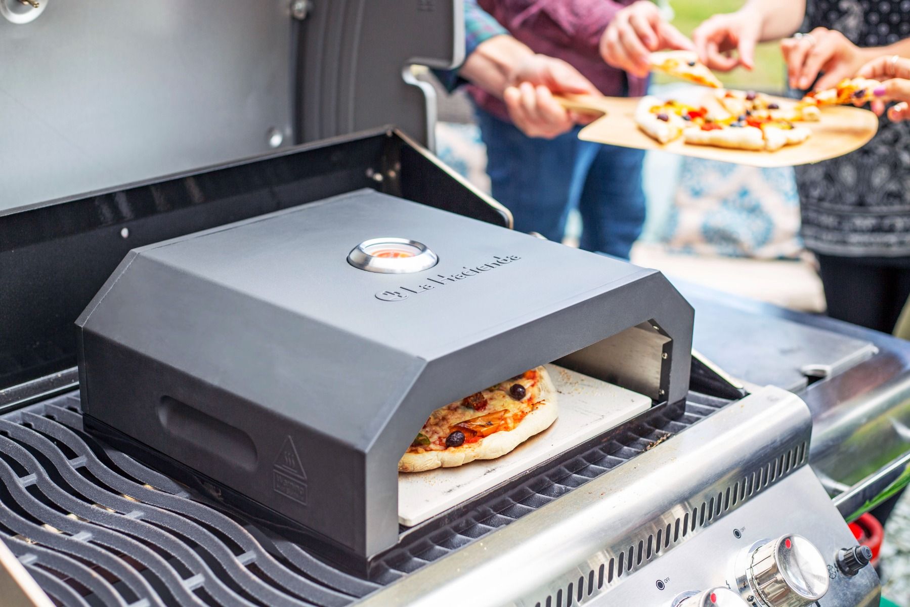 La Hacienda Firebox BBQ Four à Pizza (Noir)