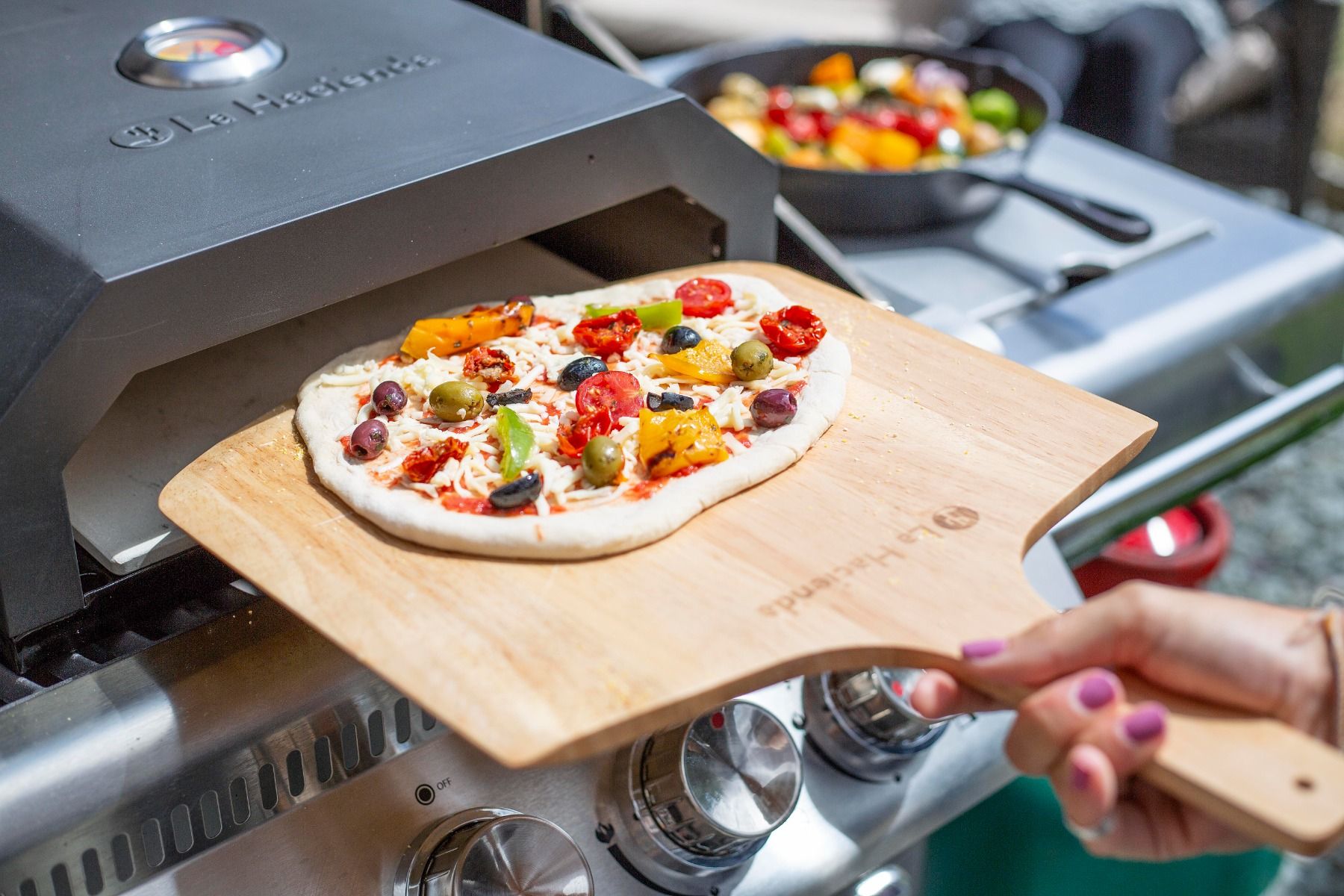 Planche de service La Hacienda Pizza