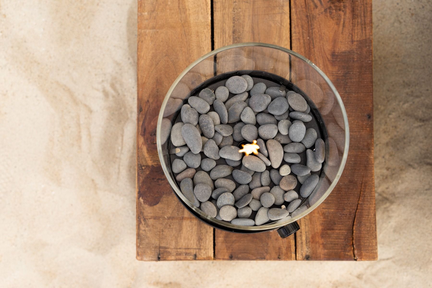 Cosiscoop XL lanterne à gaz noire