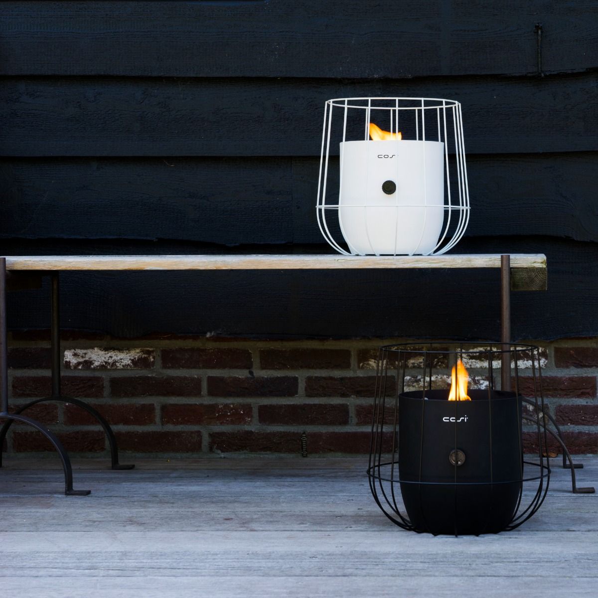 Cosiscoop Basket Black lanterne à gaz