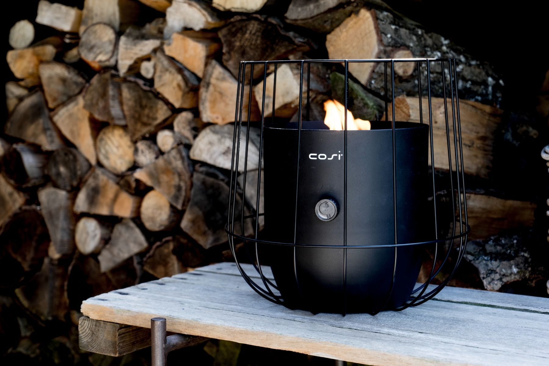 Cosiscoop Basket Black lanterne à gaz