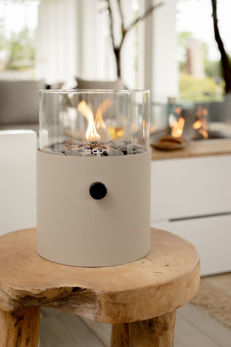 Lanterne à gaz Cosiscoop XL taupe