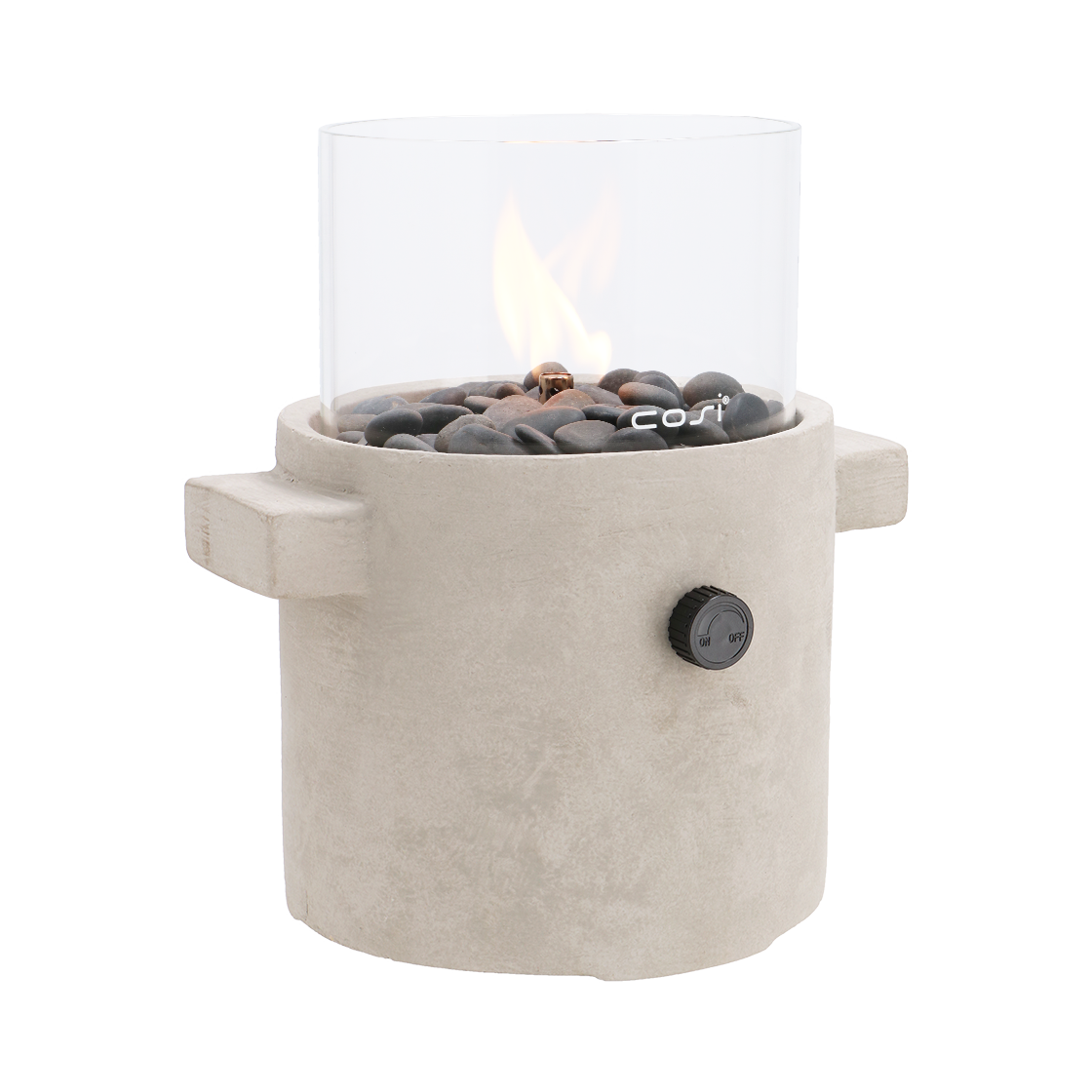 Lanterne à gaz de table Cosiscoop Craft gris clair Cosi