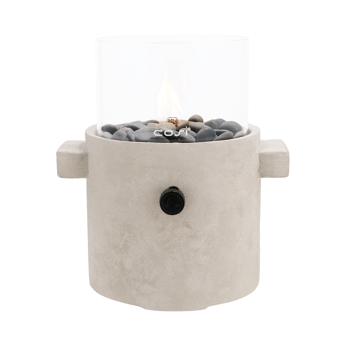 Lanterne à gaz de table Cosiscoop Craft gris clair Cosi