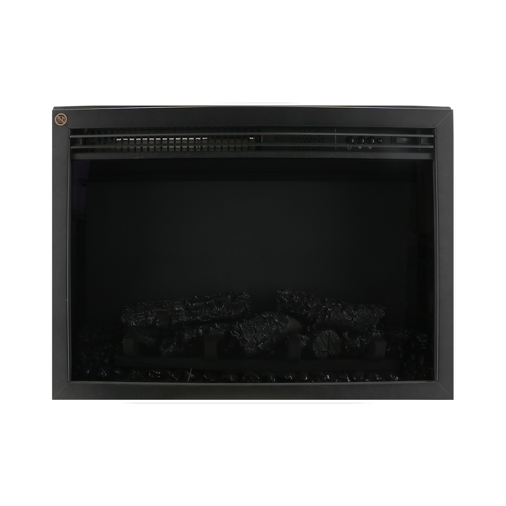 Livin'flame Cheminée Encastrable Arosa Wifi Noire