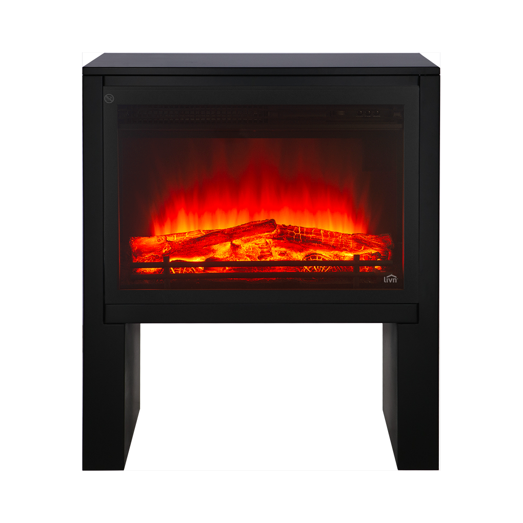 Livin' flame Entourage de cheminée Ardez Black
