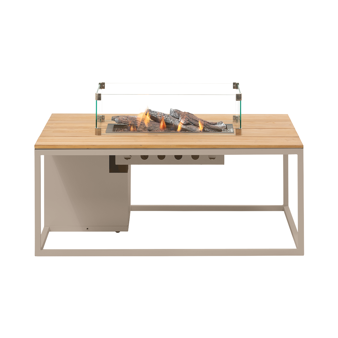 Cosi Table à Feu Cosiloft 120 Sandy Beige / Teak