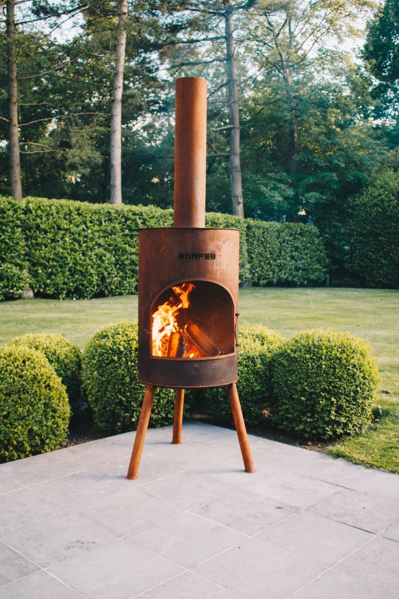 Cheminée de jardin BonFeu BonTon 60 Corten