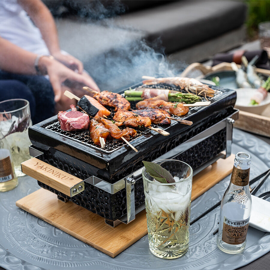 Barbecue de table Shichirin MEDIUM rectangle YAKINIKU