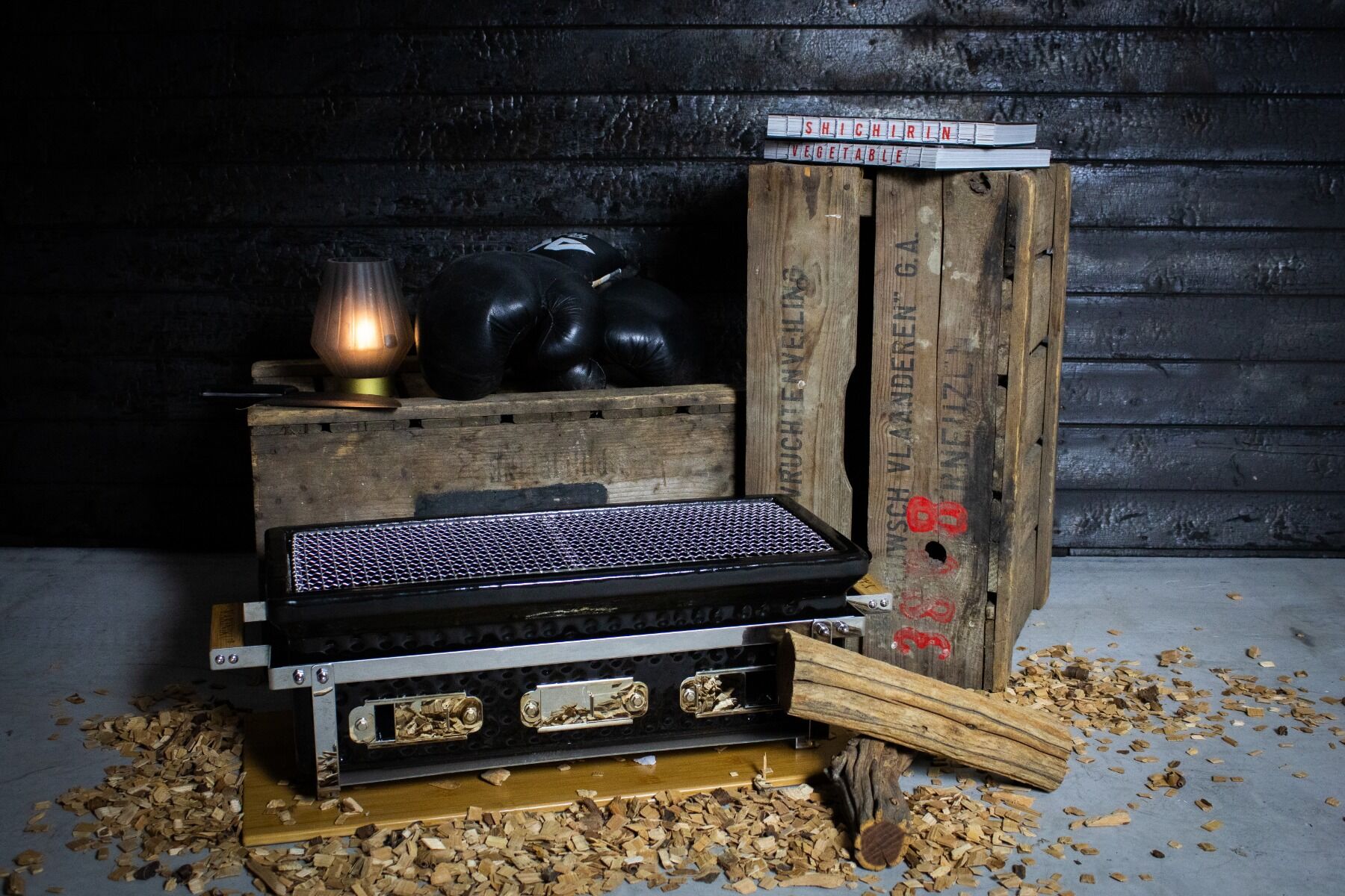 Barbecue de table Shichirin Rectangle Large YAKINIKU