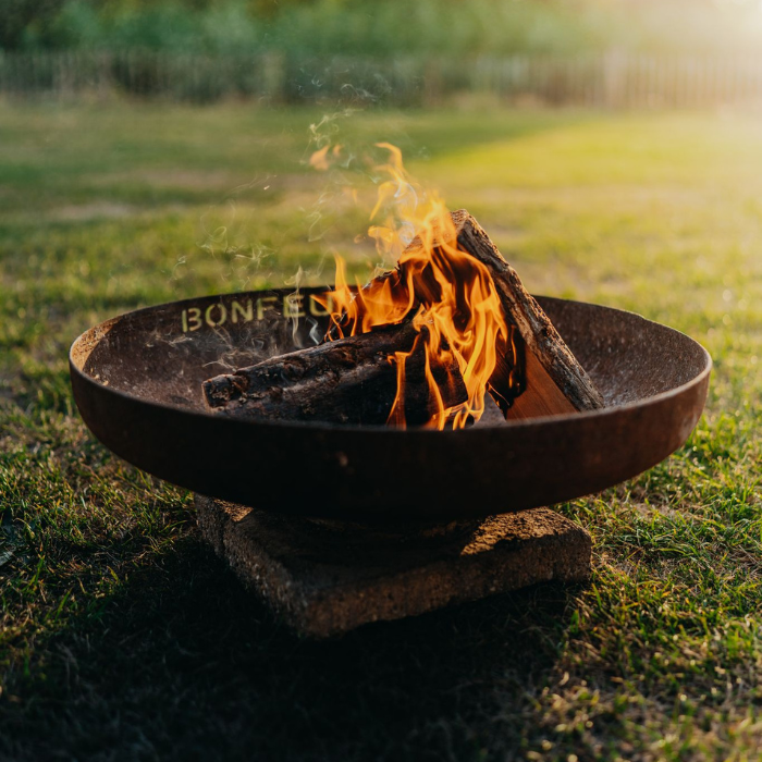 BonFeu Brasero Acier Corten Ø60 cm