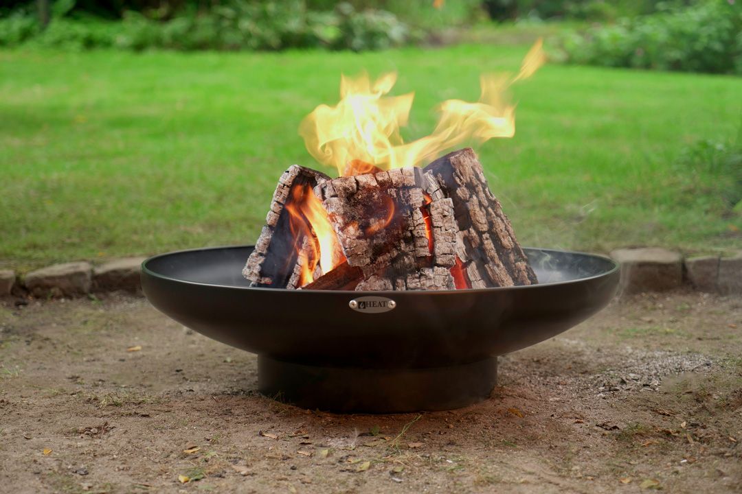 HEAT Bol à feu Classic Ø 60 cm Noir HEAT Bol à feu Classic Ø 60 cm Noir