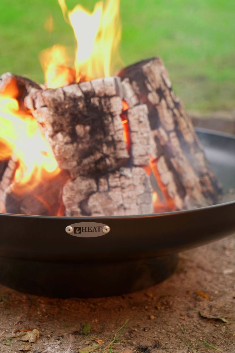 HEAT Bol à feu Classic Ø 60 cm Noir HEAT Bol à feu Classic Ø 60 cm Noir