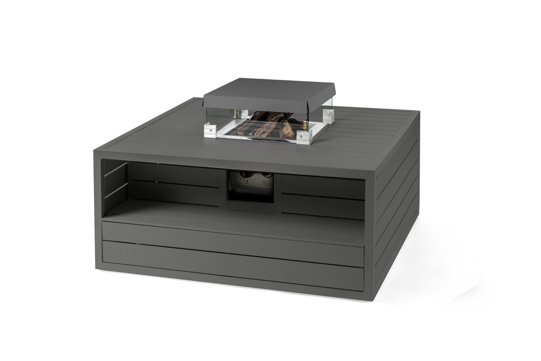 Happy Cocooning Carré de couvercle Anthracite