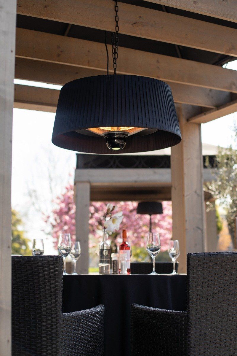 Sunred Artix Chauffage Suspendu 1800 Noir