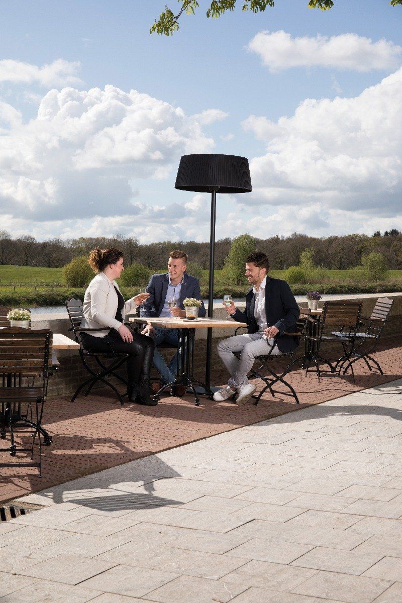 Sunred Artix Chauffage Debout 2100 Noir