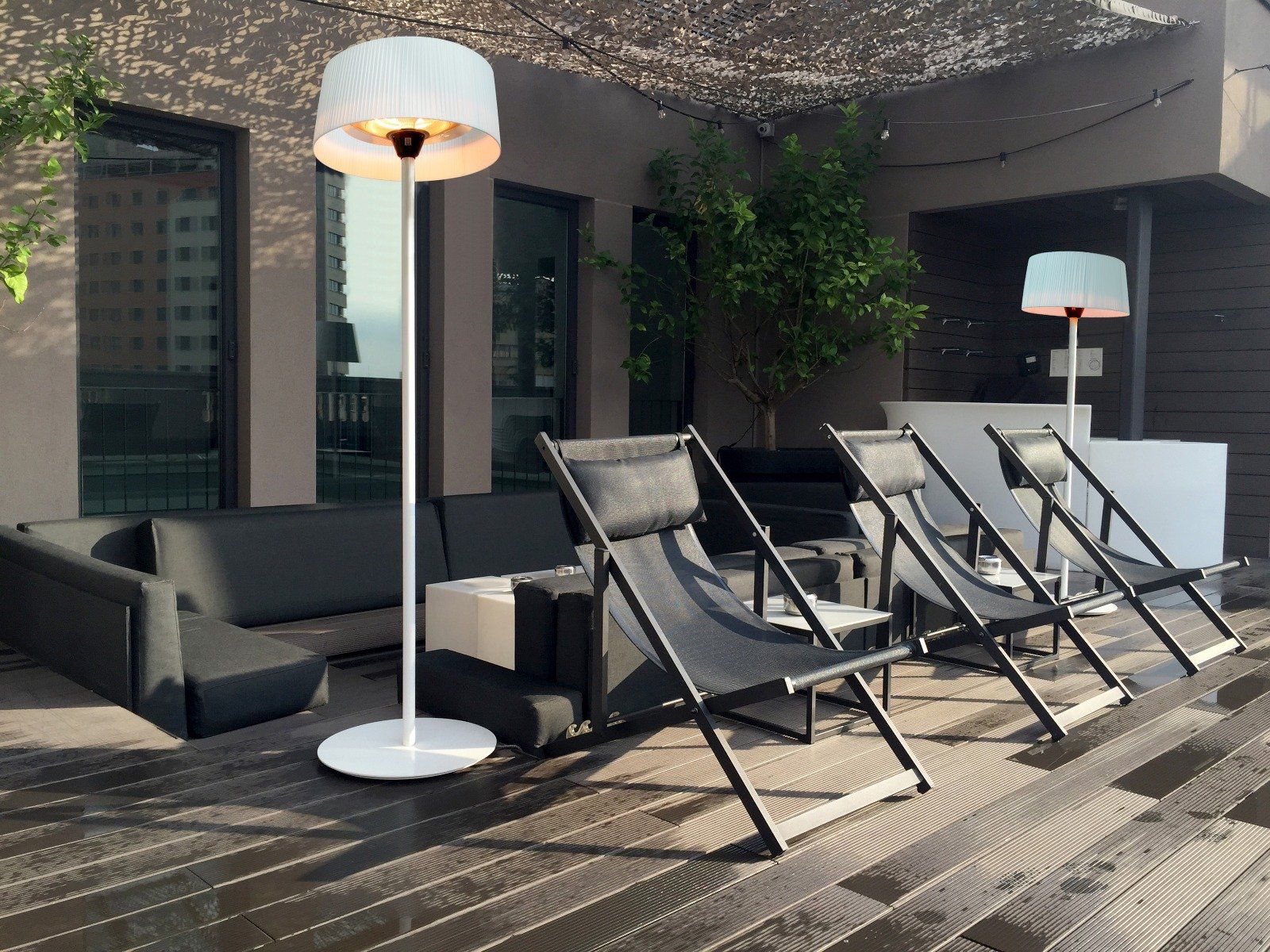 Sunred Artix Chauffage Debout 2100 Blanc
