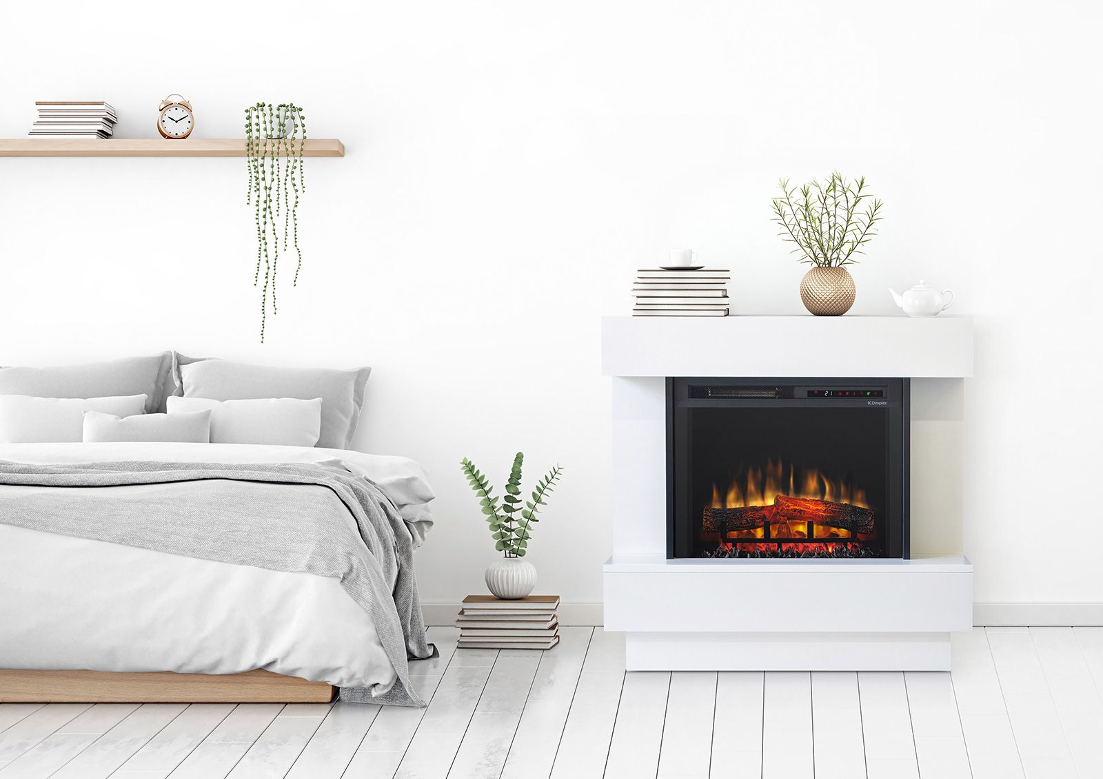 Dimplex Avalone Blanc Optiflame