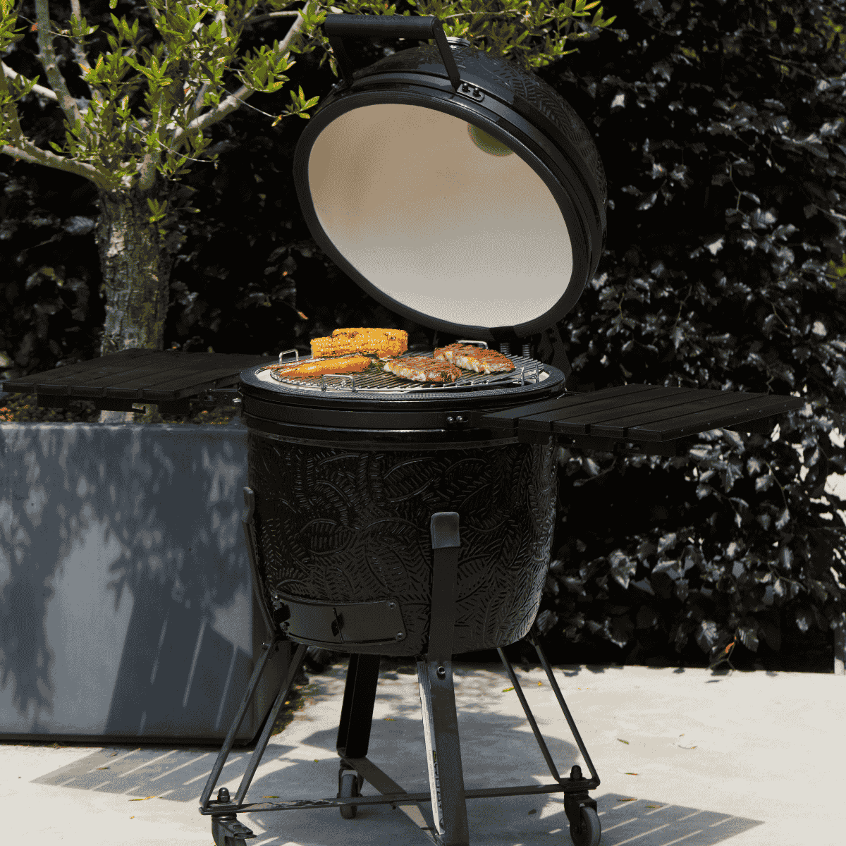 Barbecue kamado Kamal Extra Large noir mat Barbecook