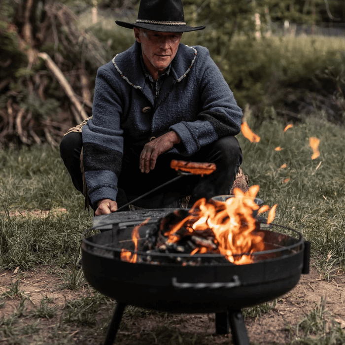 Barebones Cowboy Système de Grillade à Brasero Petit