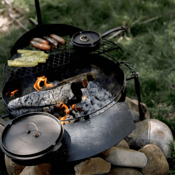 Barebones Cowboy Brasero Grill System Table d'appoint  23′