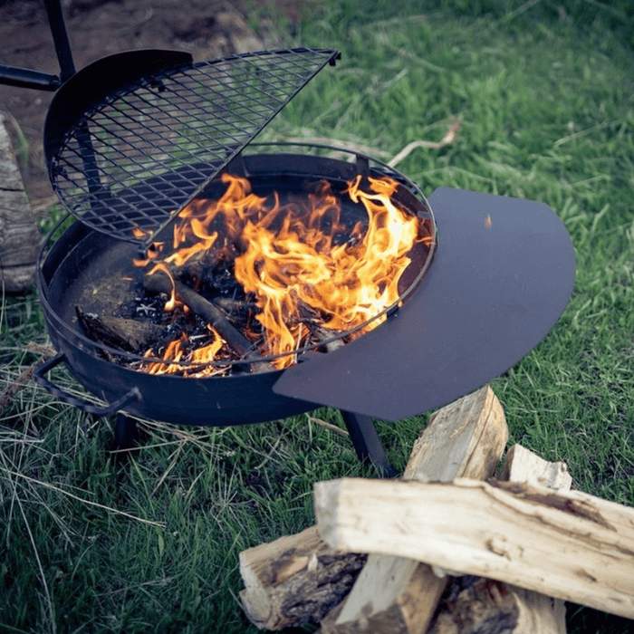 Barebones Table d'appoint Cowboy Brasero 30′