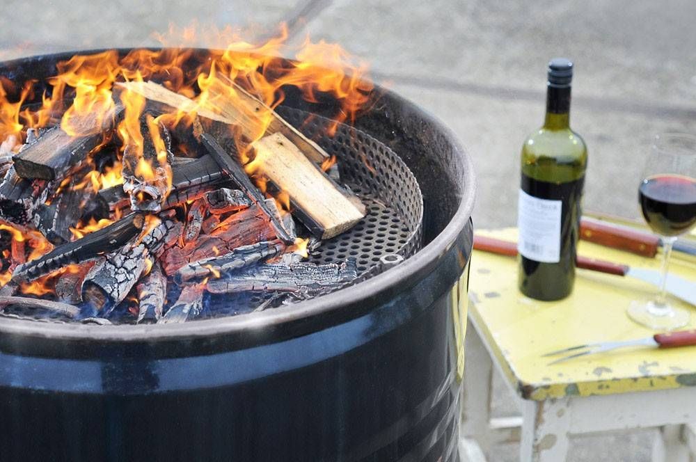 BarrelQ Original Big - Panier à feu et BBQ !
