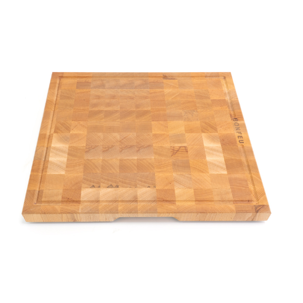 BonFeu BonButcher Block Planche à Découper Grand