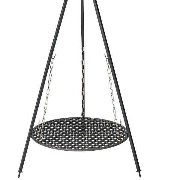 Grille en fonte ronde pour barbecue Dia 54cm Solide Grill BBQ 