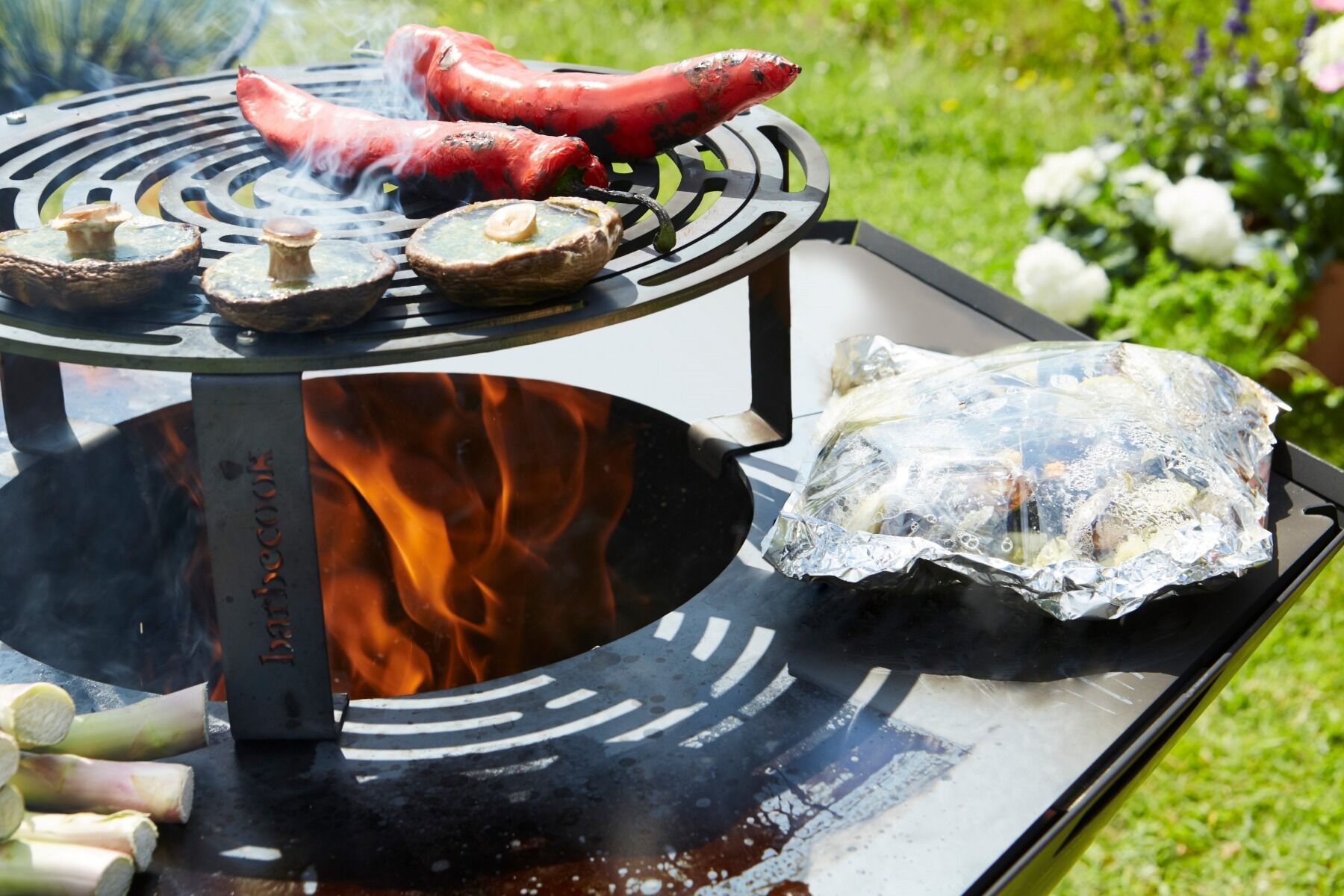Barbecook Dynamic Central support et grille surélevée pour Nestor