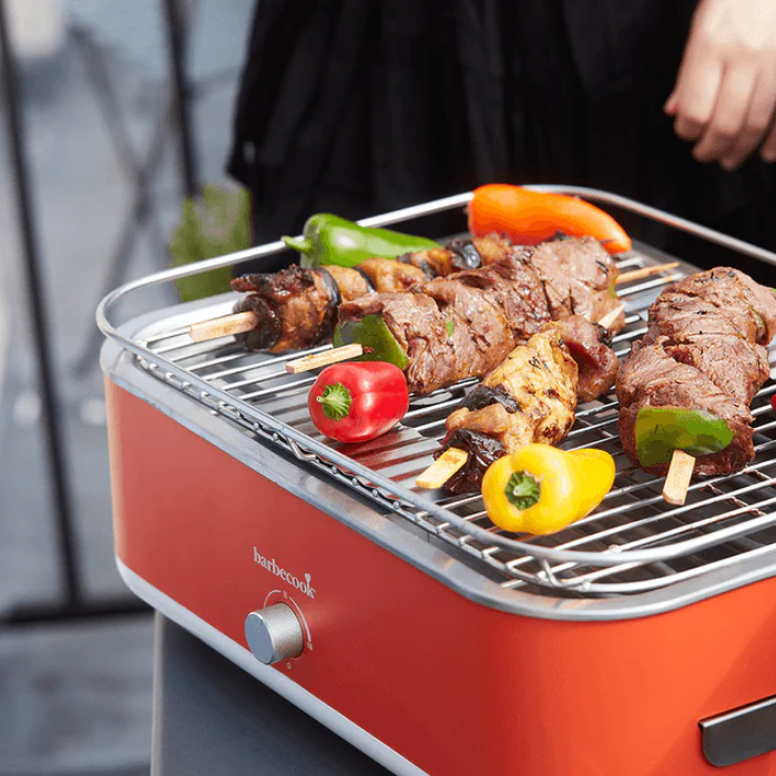 Gril de table électrique E-Carlo rouge Barbecook