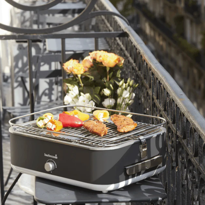 Barbecook E-Carlo Gril de Table Électrique Gris