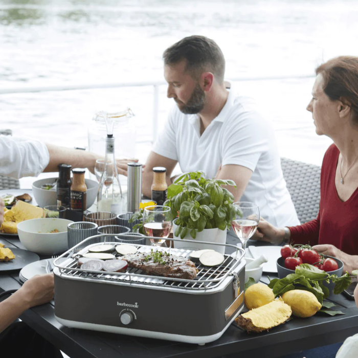 Barbecook E-Carlo Gril de Table Électrique Gris