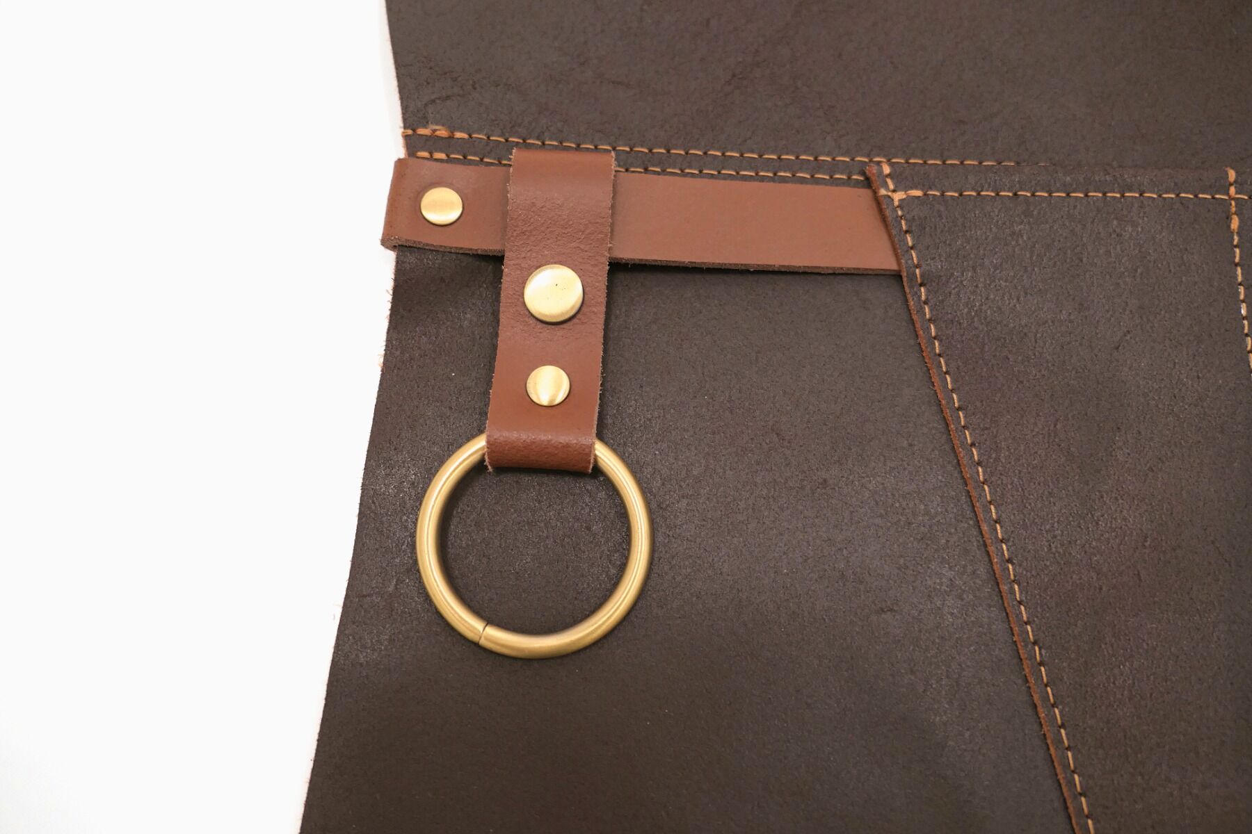 Tablier en cuir BonFeu