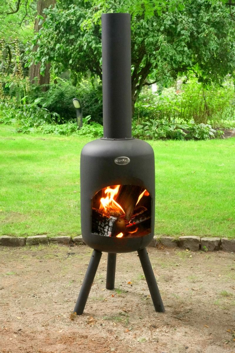 Cheminée de jardin BonFeu BonBini Noir