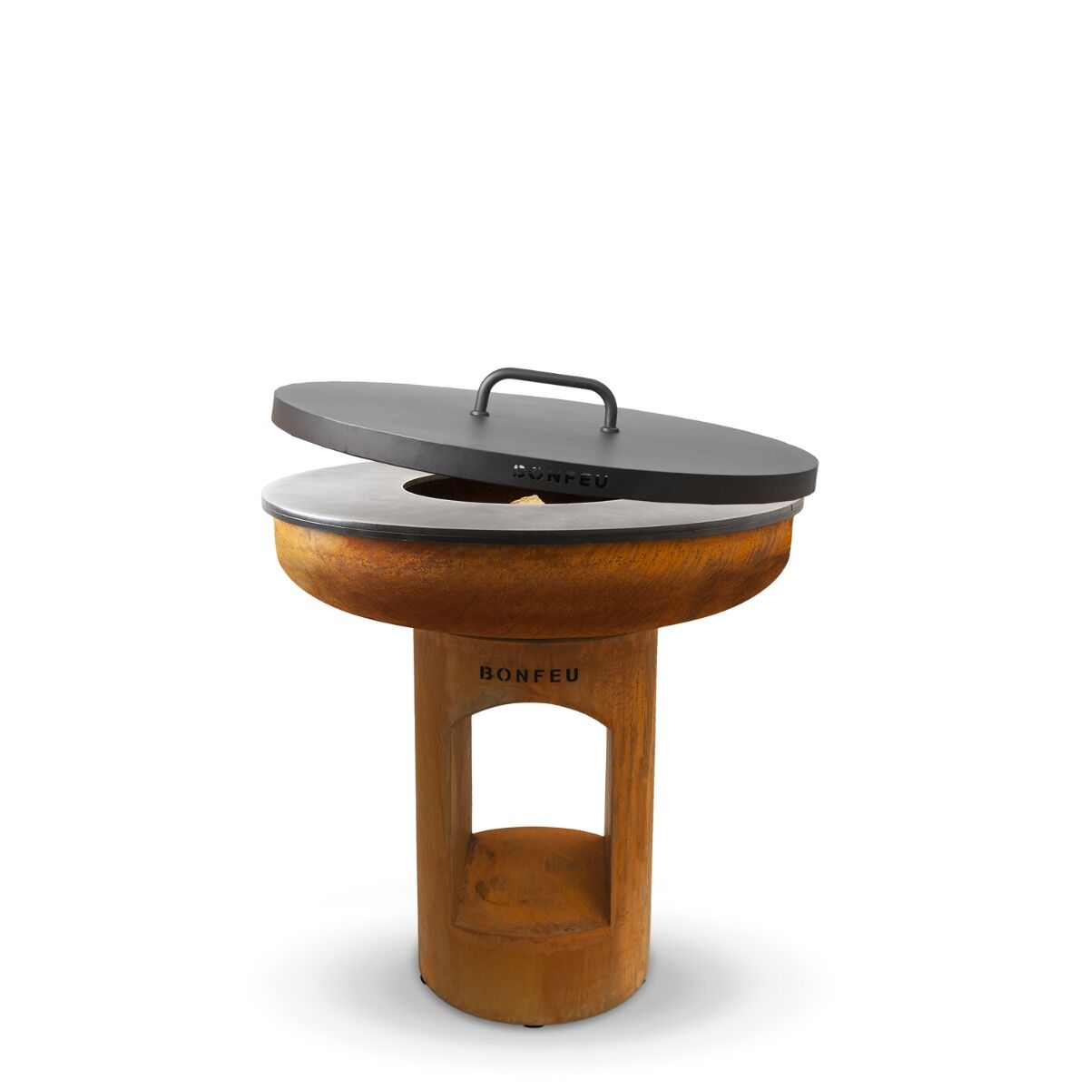 BonFeu BonBiza XL Corten Ouvrir