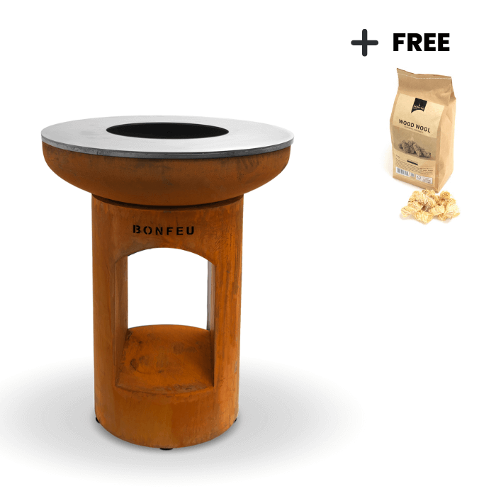BonFeu BonBiza Ouvrir Acier Corten