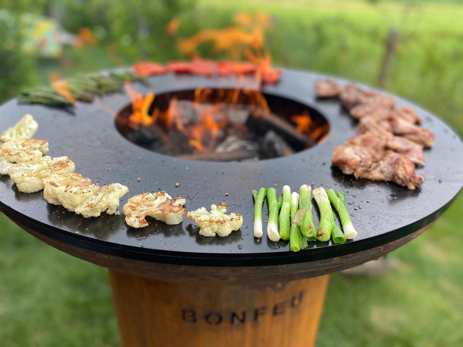 BonFeu BonBiza Acier Corten Ouvrir