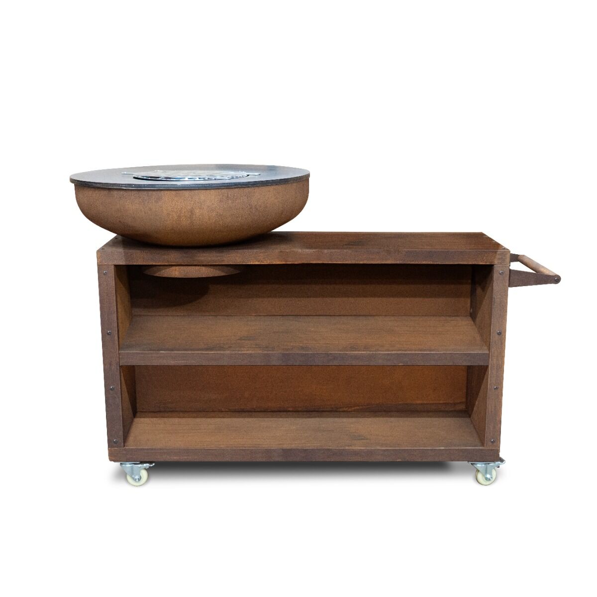 Brasero plancha BonBiza Island corten BonFeu