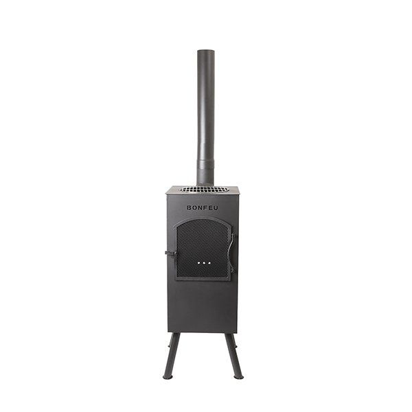 Cheminée de jardin BonFeu BonCarré QLP Noir