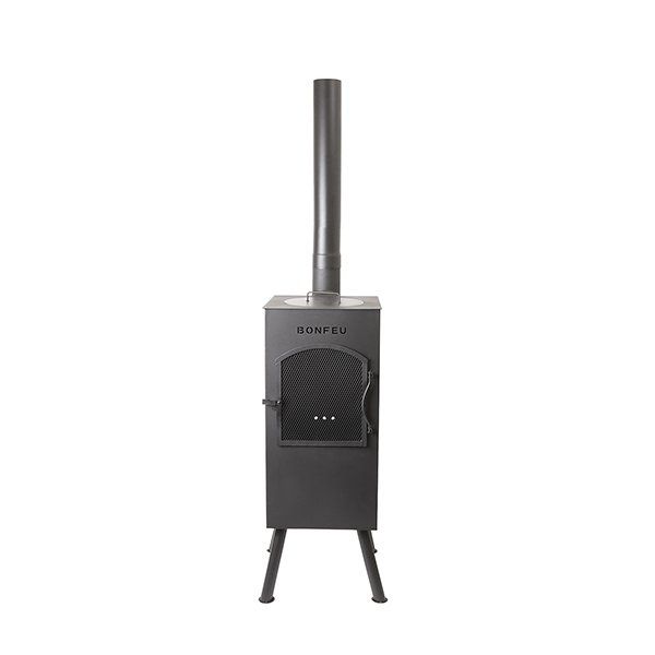 Cheminée de jardin BonFeu BonCarré QLP Noir