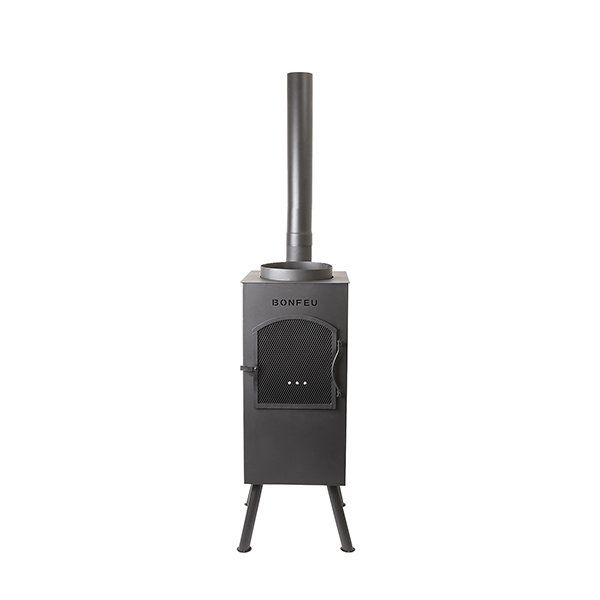 Cheminée de jardin BonFeu BonCarré QLP Noir