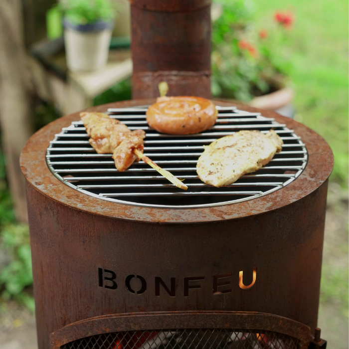 BonFeu BonGiano LP Corten Cheminée exterieur 