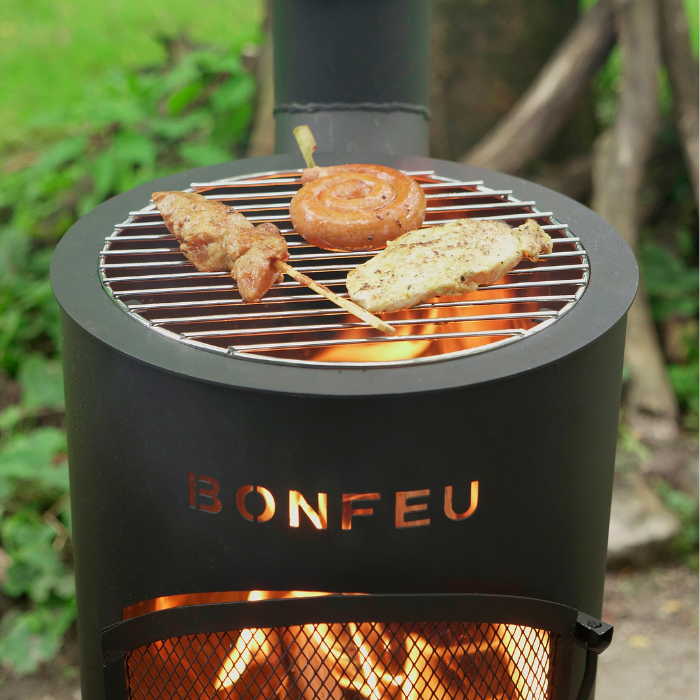 BonFeu BonGiano SP Noir Cheminée Extérieur