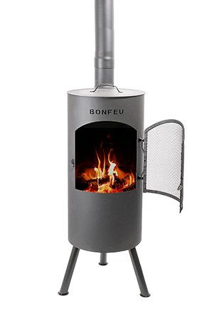 Cheminée de jardin BonFeu Bontino LP Noir