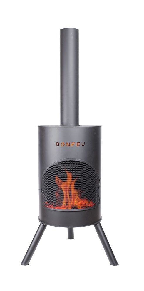 Cheminée de jardin BonFeu BonTon 60 noir